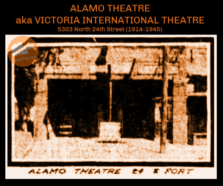 Alamo Theater, 24th and Fort Streets, North Omaha, Nebraska