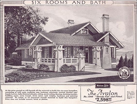 The Avalon by Honor Bilt was one of the many Sears house designs popular in North Omaha. With six bedrooms and a bathroom, it was available for $2,598 and arrived ready to build.