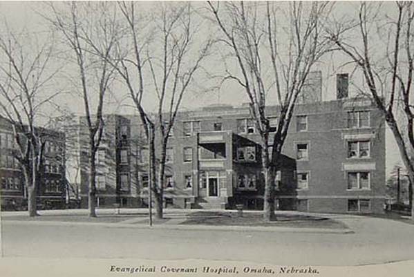 Omaha Evangelical Covenant Hospital, 3706 N 24th Street, North Omaha, Nebraska