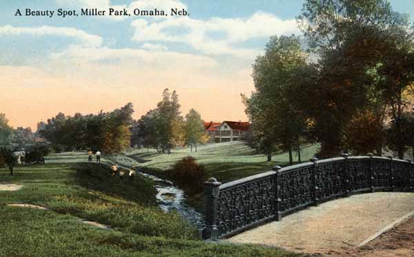 "A Beauty Spot, Miller Park, Omaha, Neb."