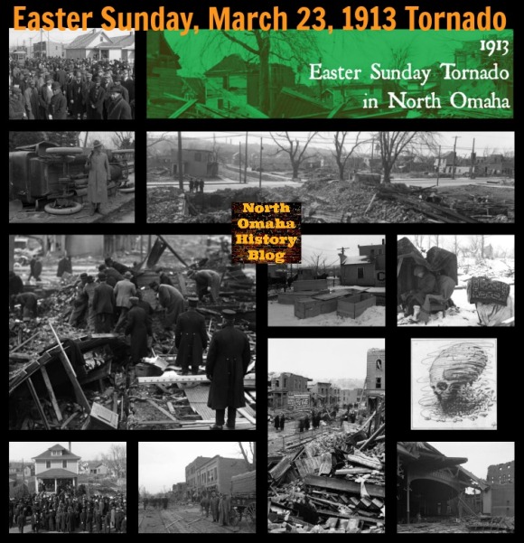 The 1913 Easter Sunday Tornado in North Omaha, Nebraska