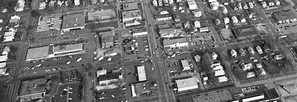 A 1988 aerial pic of 30th and Ames, North Omaha, Nebraska