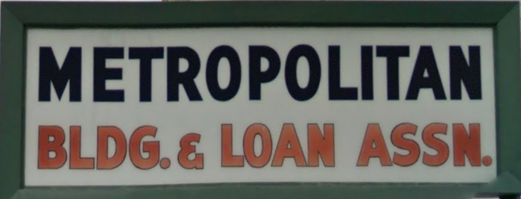 Metropolitan Building and Loan Association, North Omaha, Nebraska