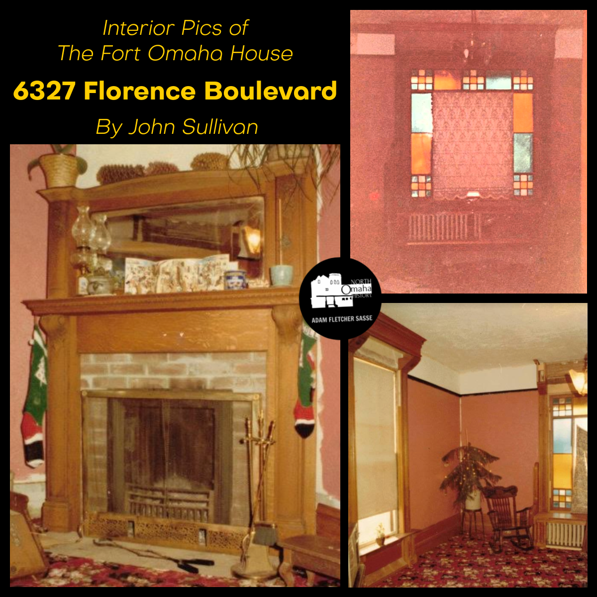 These are interior pics of 6327 Florence Boulevard from the 1970s.