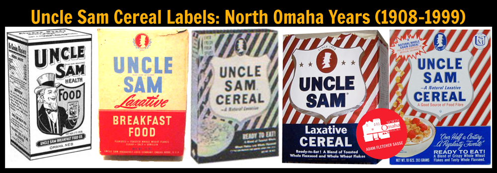 U.S. Mills Uncle Sam cereal boxes