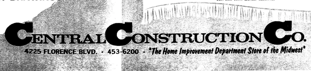 Central Construction Company, 4225 Florence Boulevard, North Omaha, Nebraska