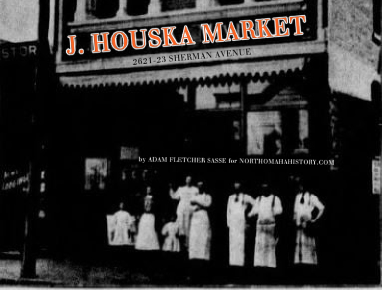 This was the Houska Market at 2621 North 16th Street from circa 1890 to 1913. Later it was home to Paul's Market from 1946 to c. 1975.