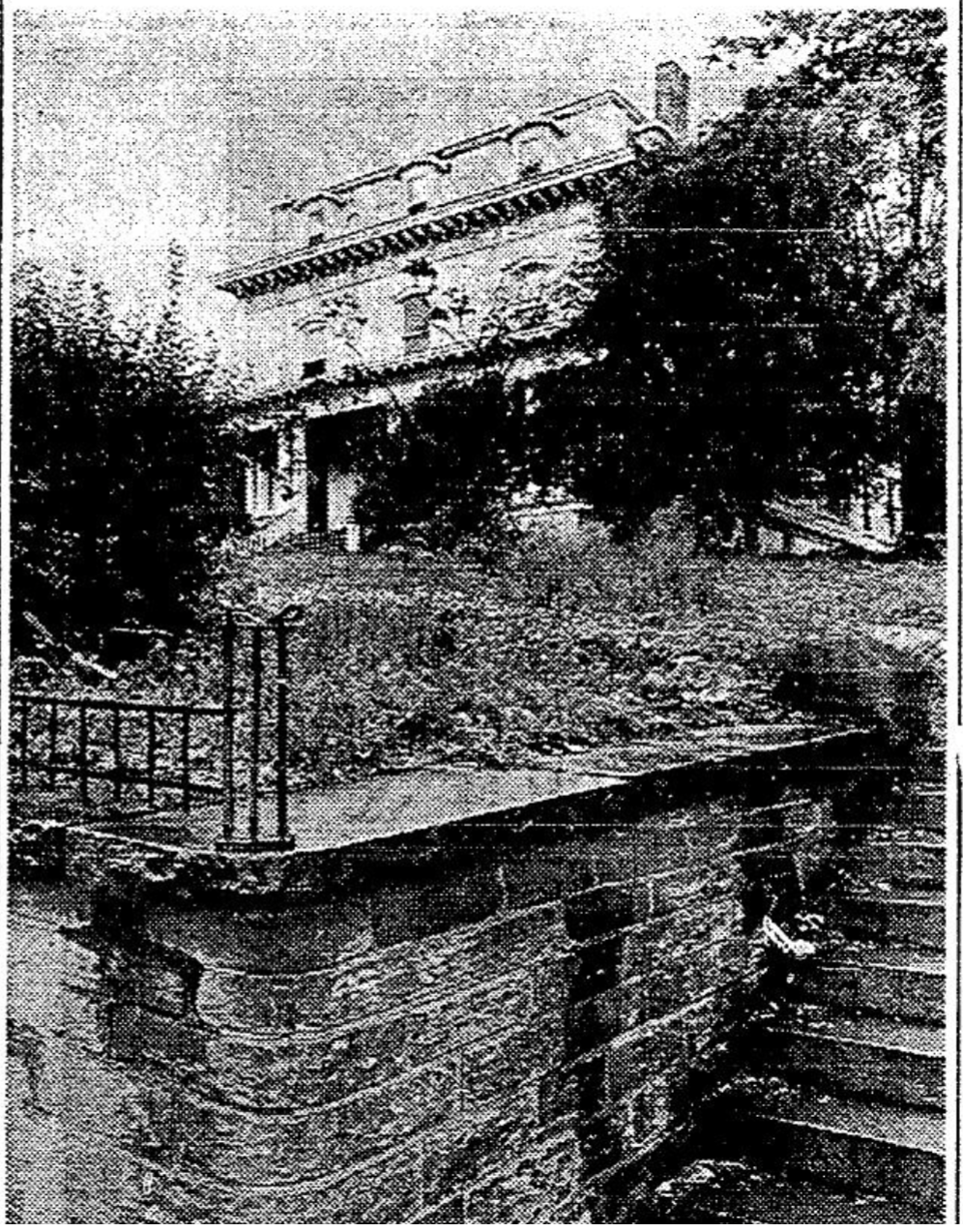 This is a 1966 pic of the Count Creighton House at N. 20th and Chicago Streets in Omaha, Nebraska, from 1867 to 1966. Pic from the Omaha World-Herald.