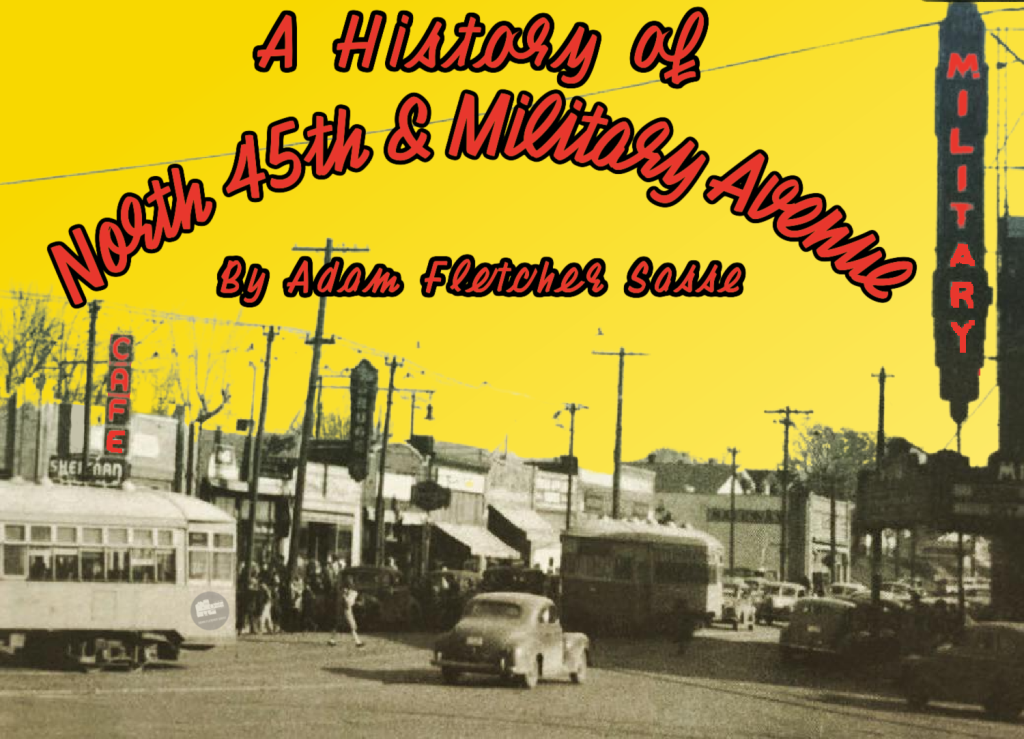 This is a circa 1946 pic for "A History of North 45th and Military Avenue" by Adam Fletcher Sasse for NorthOmahaHistory.com.