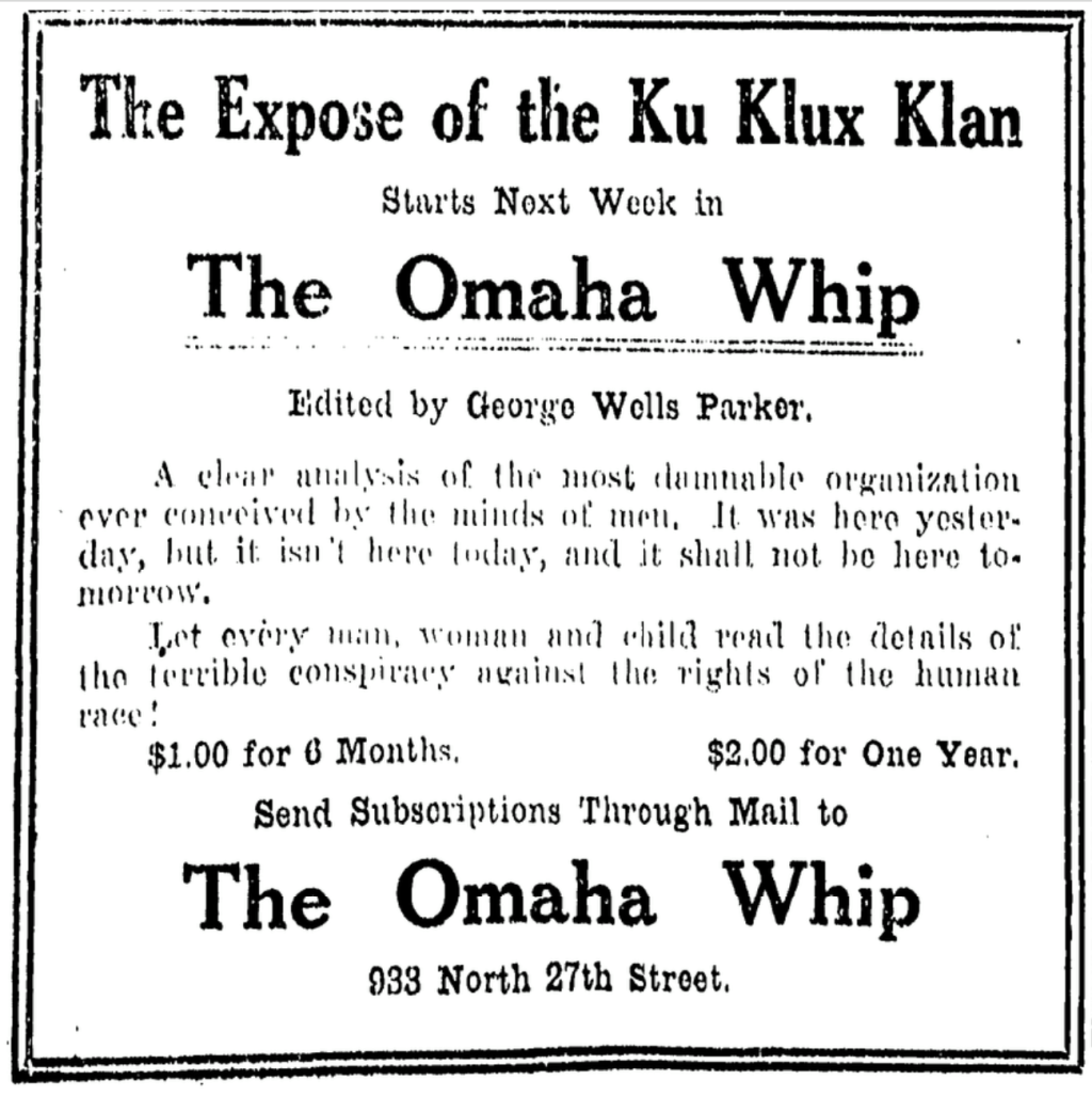 A History of the Omaha Whip