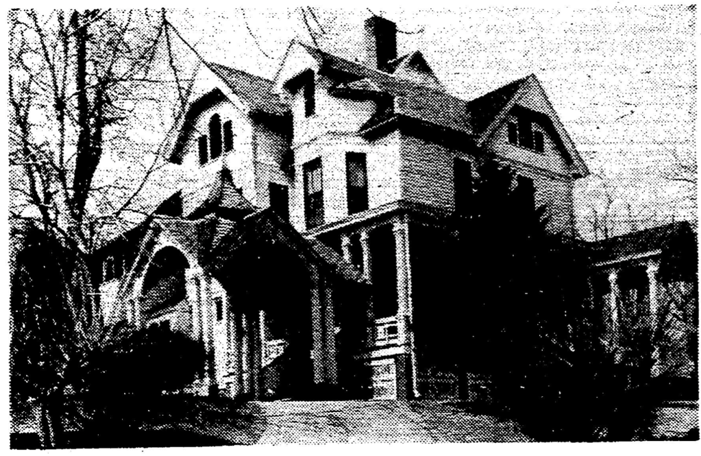 This is a 1950 image of the George J. Hunt Mansion in Florence. It was located at N. 31st and State Street until 1964.