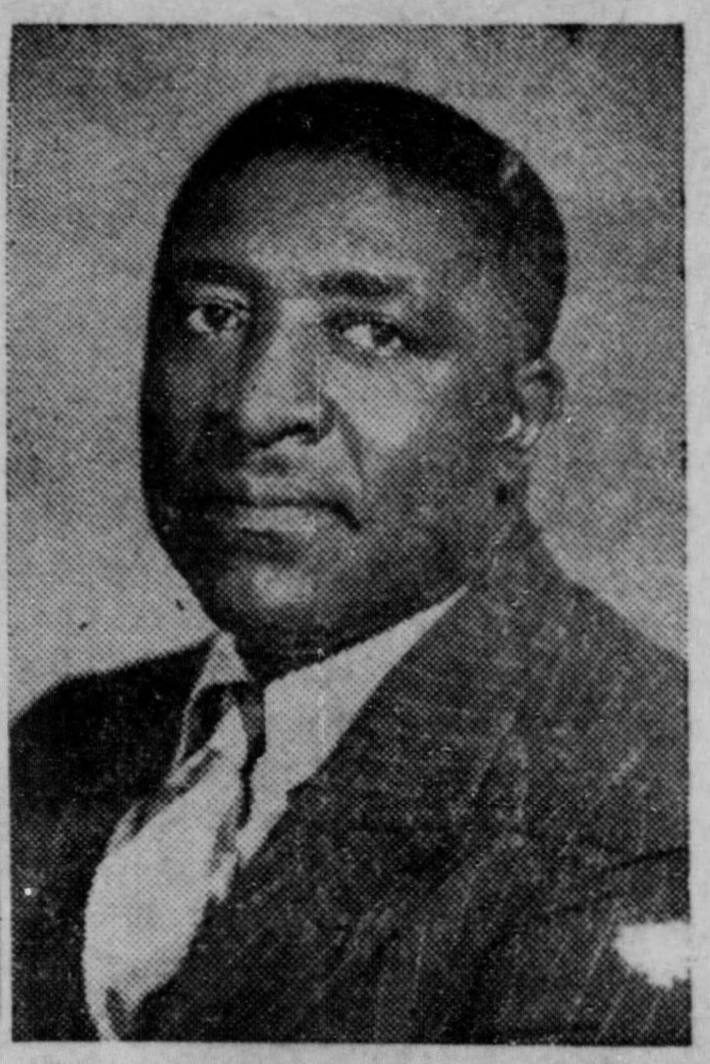 This is Rev. S.S. Spaght (1889-1959), founding minister of the North 24th Street Church of God in North Omaha.