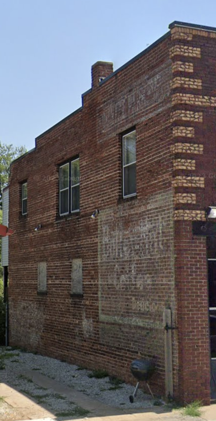 This is a circa 1920 ghost sign on the side of 3701 N. 30th St. It advertises the Kountze Park Grocery, located there from 1920 to 1933, and Butternut Coffee, an Omaha staple for decades.