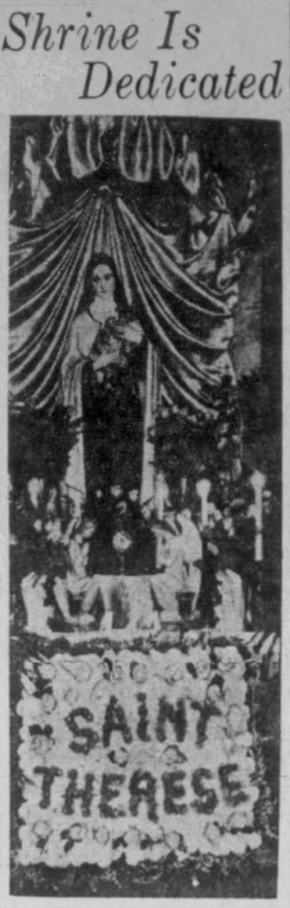 This is a 1927 pic of the St. Therese Shrine in east Omaha.
